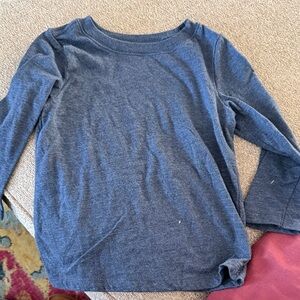 Cat & Jack Navy Long Sleeve Tee